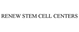 RENEW STEM CELL CENTERS trademark