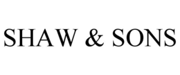 SHAW & SONS trademark
