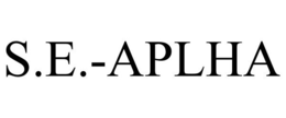 S.E.-APLHA trademark