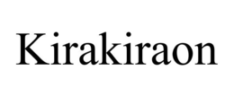 KIRAKIRAON trademark