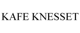 KAFE KNESSET trademark