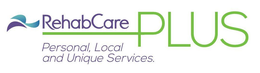 R REHABCARE PLUS PERSONAL, LOCAL AND UNIQUE SERVICES. trademark