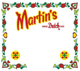 MARTIN'S FAMOUS DUTCH TASTE trademark