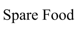 SPARE FOOD trademark