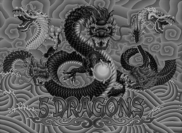 5 DRAGONS trademark