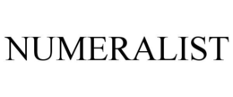 NUMERALIST trademark