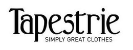 TAPESTRIE SIMPLY GREAT CLOTHES trademark