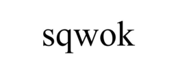 SQWOK trademark