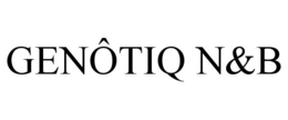 GENÔTIQ N&B trademark