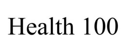 HEALTH 100 trademark
