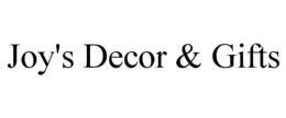 JOY'S DECOR & GIFTS trademark