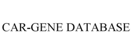 CAR-GENE DATABASE trademark
