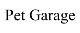 PET GARAGE trademark