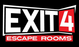 EXIT 4 ESCAPE ROOMS trademark