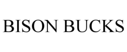 BISON BUCKS trademark