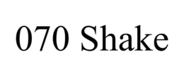 070 SHAKE trademark