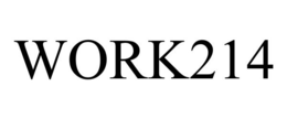 WORK214 trademark