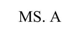 MS. A trademark
