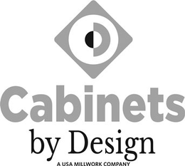 CABINETS BY DESIGN A USA MILLWORK COMPANY trademark