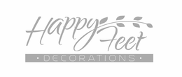 HAPPY FEET DECORATIONS trademark