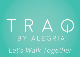 TRAQ BY ALEGRIA LET'S WALK TOGETHER trademark