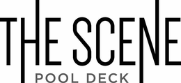 THE SCENE POOL DECK trademark