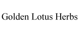 GOLDEN LOTUS HERBS trademark