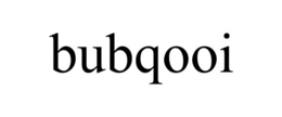 BUBQOOI trademark