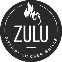ZULU PIRI PIRI CHICKEN GRILLE trademark