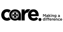 PSP CARE. MAKING A DIFFERENCE trademark