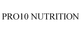 PRO10 NUTRITION trademark