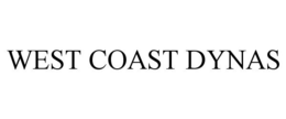 WEST COAST DYNAS trademark