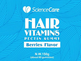 SCIENCECARE HAIR VITAMINS PECTIN GUMMY BERRIES FLAVOR N.W.150G (ABOUT 60 GUMMIES) trademark