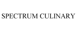 SPECTRUM CULINARY trademark