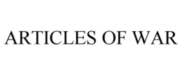 ARTICLES OF WAR trademark