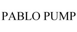 PABLO PUMP trademark