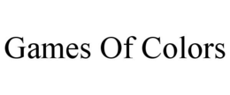 GAMES OF COLORS trademark