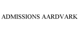 ADMISSIONS AARDVARK trademark