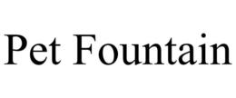 PET FOUNTAIN trademark