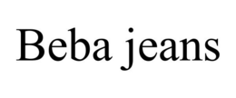 BEBA JEANS trademark