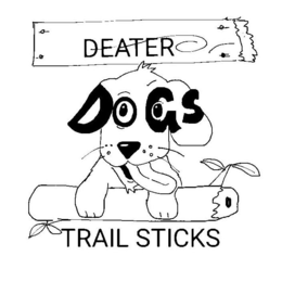DEATER DOGS TRAIL STICKS trademark