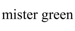 MISTER GREEN trademark
