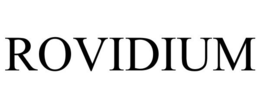 ROVIDIUM trademark