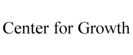 CENTER FOR GROWTH trademark