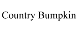 COUNTRY BUMPKIN trademark