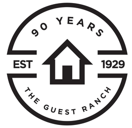 EST 1929 90 YEARS THE GUEST RANCH trademark