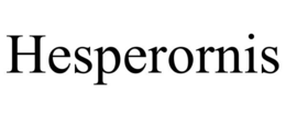 HESPERORNIS trademark