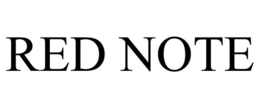 RED NOTE trademark