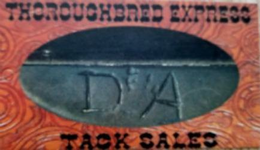 DA THOROUGHBRED EXPRESS TACK SALES trademark