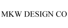 MKW DESIGN CO trademark